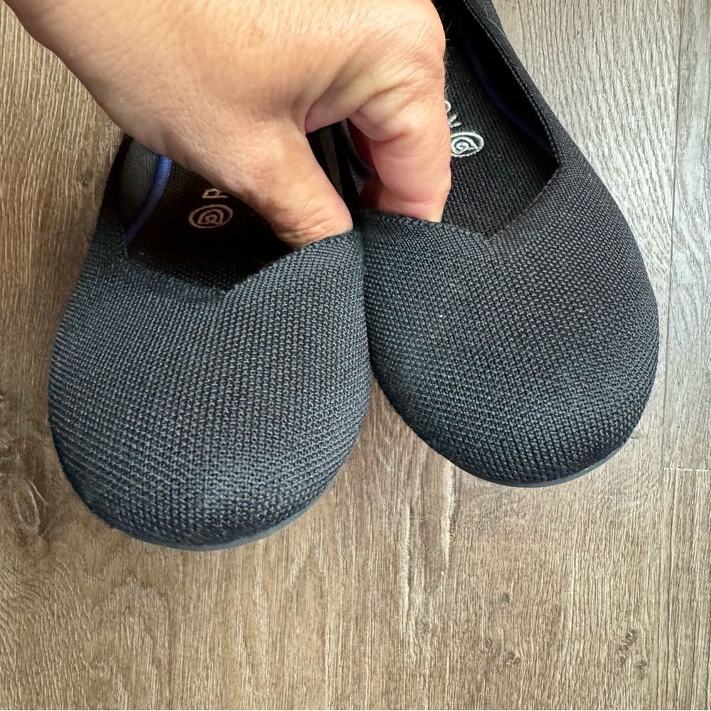 Rothy's Black and Blue Flats - Picture 8 of 9